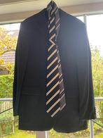 Mooi herenpak, antraciet maat 98 incl. 2 zijde stropdassen, Ophalen of Verzenden, Zo goed als nieuw, Maat 56/58 (XL), Zwart