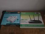 Tp link dualband AC1750 router + tp link AV1300 homeplug, Computers en Software, Netwerk switches, Ophalen, Gebruikt