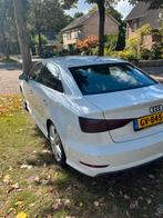 Audi A3 1.4 Tfsi 110KW COD Sedan 2015 Wit, Auto's, Start-stop-systeem, Zwart, 4 cilinders, Leder en Stof