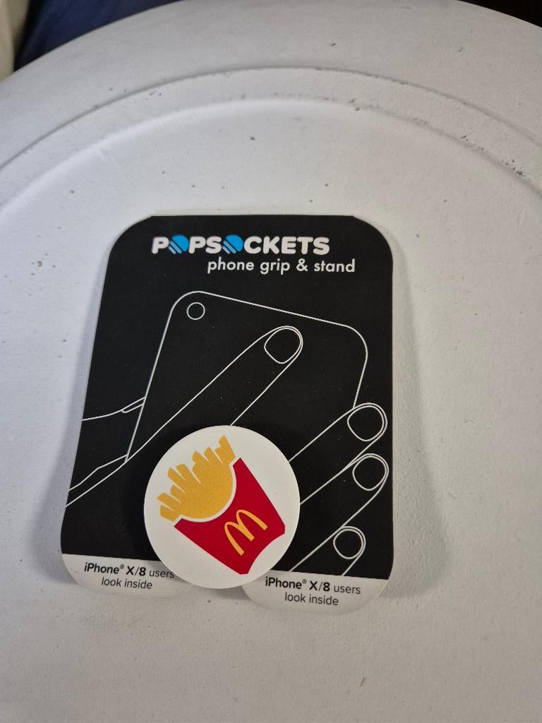 Mc Donalds popsocket, Ophalen of Verzenden, Nieuw, Telefoonhanger of Accessoire, Overige merken