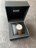 Hugo Boss Heren William horloge - nette staat, Leer, Staal, Zo goed als nieuw, Ophalen