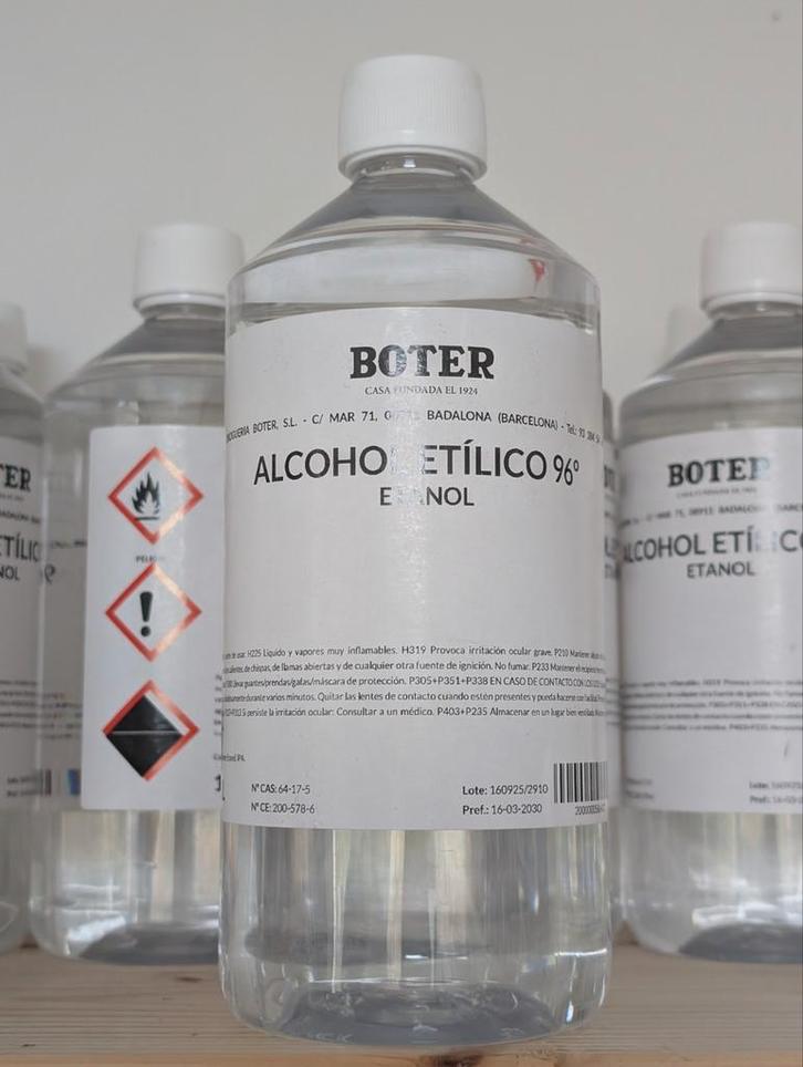 Alcohol met denaturant 96%, Huis en Inrichting, Schoonmaakartikelen, Ophalen