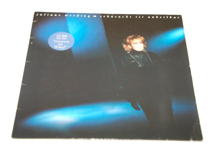 Juliane Werding – Sehnsucht Ist Unheilbar LP Vinyl, Cd's en Dvd's, Vinyl | Jazz en Blues, Gebruikt, Jazz, 1960 tot 1980, 12 inch