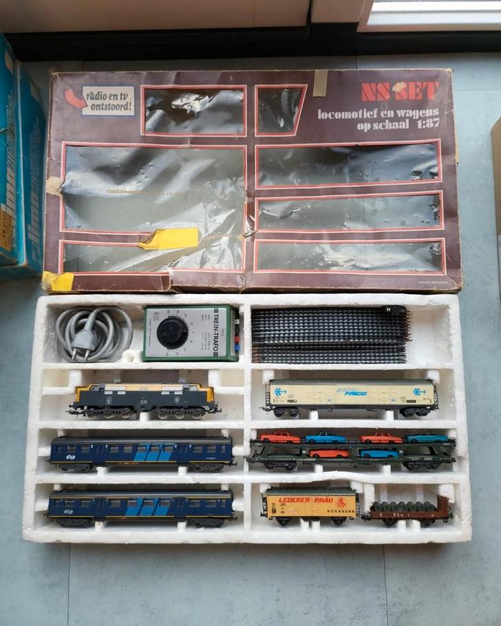 Hema/ Lima treinen, Hobby en Vrije tijd, Modeltreinen | Overige schalen, Gebruikt, Rails, Gelijkstroom, Overige merken, Ophalen