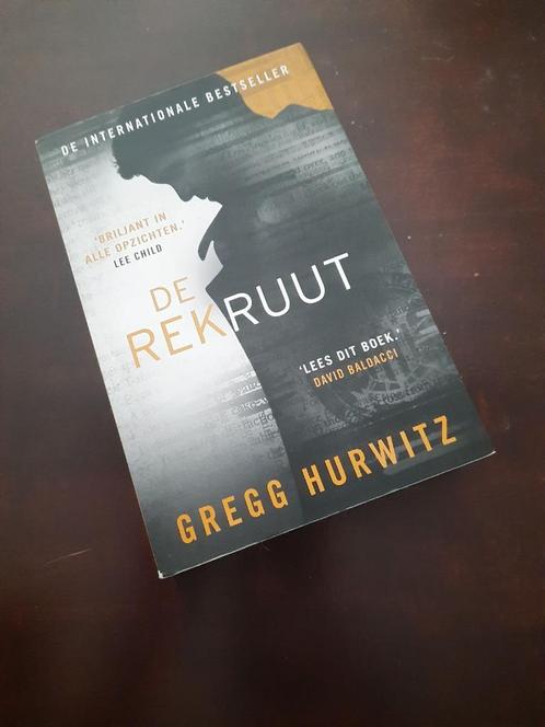 Gregg Hurwitz - de rekruut, Boeken, Thrillers, Zo goed als nieuw, Nederland, Ophalen of Verzenden