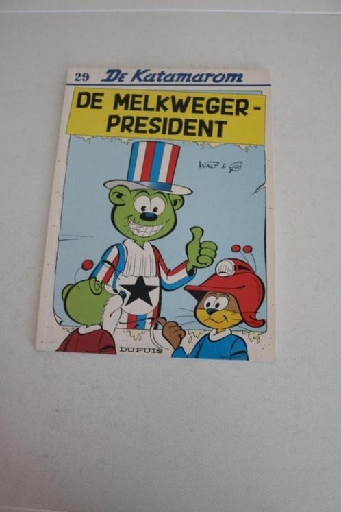 De Katamarom Nr 29 : De melkweger-president - sc - 1e druk, Boeken, Stripboeken, Zo goed als nieuw, Eén stripboek, Verzenden