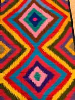 Perzisch loper Kilim Lory ( Persian Gilim ) 330 x 120 cm, Wol, 200 cm of meer, Ophalen of Verzenden, Zo goed als nieuw