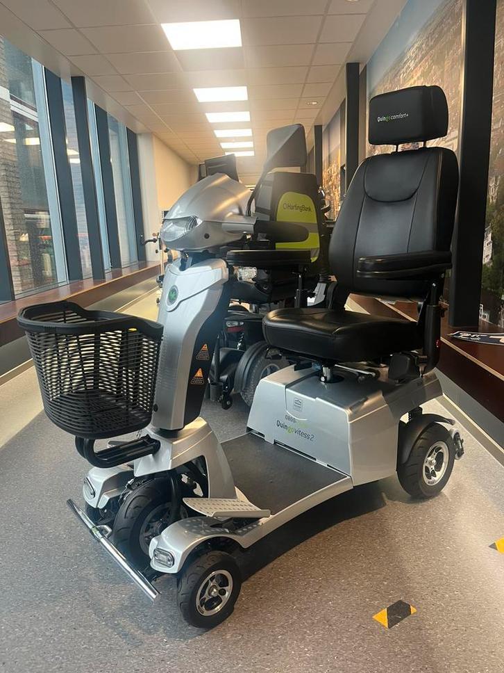 IN NIEUWSTAAT: Quingo Vitess 2 - compleet met camera, Diversen, Brommobielen en Scootmobielen, Zo goed als nieuw, Quingo, 46 km of meer