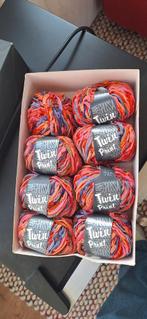 Lana Grossa Twin Print Breiwol - 8 Bollen, Ophalen of Verzenden, Nieuw, Breien, Wol of Garen