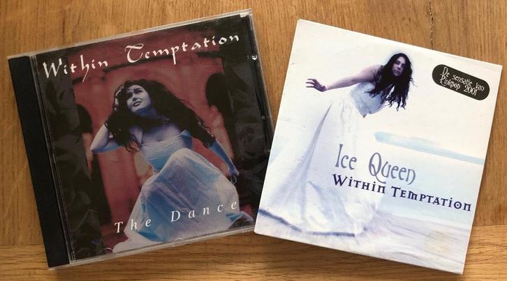WITHIN TEMPTATION - The dance & Ice queen (2 CDs ), Cd's en Dvd's, Cd's | Hardrock en Metal, Zo goed als nieuw, Ophalen of Verzenden