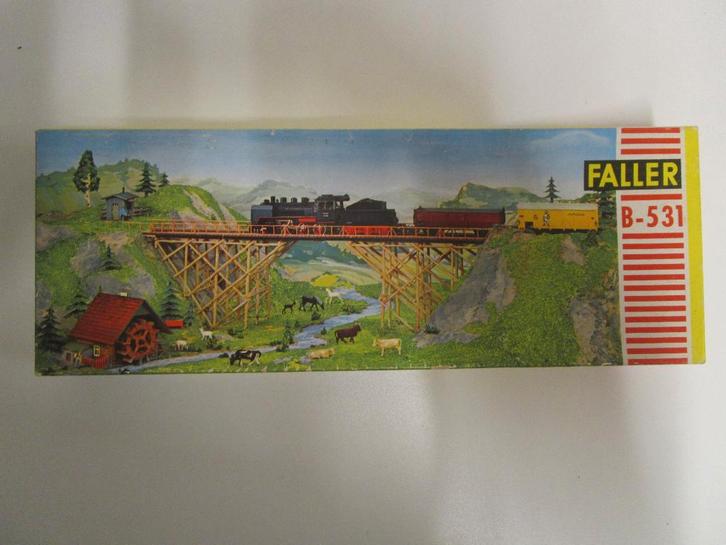 Faller B-531, Hobby en Vrije tijd, Modeltreinen | H0, Gebruikt, Brug, Tunnel of Gebouw, Gelijkstroom of Wisselstroom, Overige merken