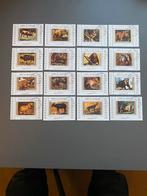 UMM al Qiwain - Wilde Dieren - 16 Blokjes - + extra, Postzegels en Munten, Ophalen of Verzenden, Gestempeld, Dier of Natuur