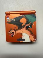 Charizard Gameboy advance sp met ips incl. Pokemon game, Ophalen of Verzenden, Zo goed als nieuw, Game Boy Advance SP