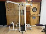 Halterbank, Pulleystation & Gewichten, Sport en Fitness, Fitnessmaterialen, Ophalen, Gebruikt, Armen, Fitnessbank