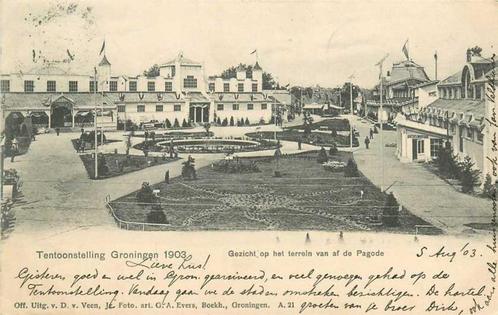 (300-063-019) Groningen Tentoonstelling 1903, Verzamelen, Ansichtkaarten | Nederland, Groningen, Verzenden