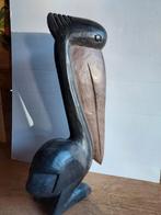 Prachtige houten Pelikaan., Ophalen of Verzenden