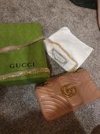 Gucci GG marmont small tas, Overige merken, Nieuw, Ophalen of Verzenden, Roze