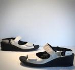 Wolky Wolkie sandalen / instappers sleehak wit 42, Sandalen, Wit, Ophalen of Verzenden, Zo goed als nieuw