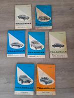 7x verschillende vraagbaak uit jaren 1967 tot 1982, Auto diversen, Handleidingen en Instructieboekjes, Ophalen of Verzenden