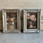 Sale 2 lijstjes in barok stijl *tres belle*, Verzenden, Zo goed als nieuw, Metaal of Aluminium, Minder dan 50 cm