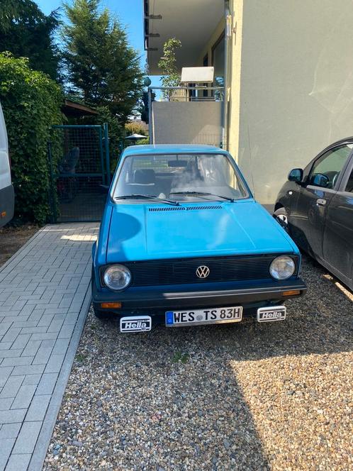 VW Golf 1 Diesel automaat, Auto's, Volkswagen, Particulier, Golf, Lichtmetalen velgen, Trekhaak, Diesel, Automaat, Blauw, Grijs