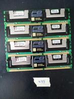 4 X Kingston KVR533D2D8F4/1G ECC REG PC2[MEM277] 25-4, Computers en Software, RAM geheugen, Ophalen of Verzenden, Zo goed als nieuw