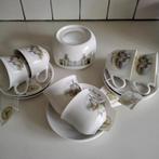 Jet : my home is my casstle  rechaud,7 kop en schotels, Ophalen of Verzenden, Zo goed als nieuw, Overige stijlen, Kop(pen) en/of Schotel(s)