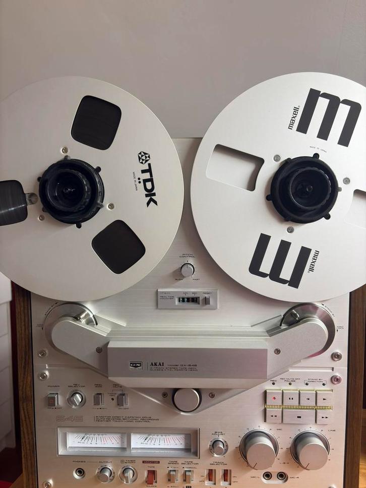 Akai GX 646  Mintstaat, Audio, Tv en Foto, Bandrecorders, Bandrecorder, Ophalen