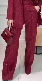 Sophie & Me rode pantalon met steentjes maat M  Nieuw, Kleding | Dames, Overige typen, Sophie & Me, Nieuw, Ophalen of Verzenden