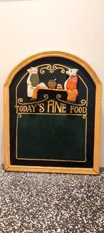 Mooi oud reclame krijtbord -  pubbord, Verzamelen, Merken en Reclamevoorwerpen, Ophalen of Verzenden, Reclamebord