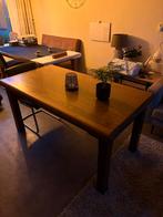 Mooie eikenhouten tafel - 160x85 cm, Ophalen, Gebruikt, Eikenhout, 50 tot 100 cm