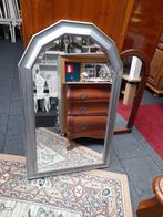 Mooie zilveren spiegel fazet geslepen, Ophalen of Verzenden, Zo goed als nieuw, Rechthoekig, Minder dan 100 cm