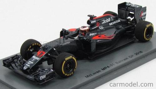 ✅ Stoffel Vandoorne 1:43 Bahrein GP 2016 Mclaren MP4-31, Verzamelen, Automerken, Motoren en Formule 1, Nieuw, Formule 1, Ophalen of Verzenden