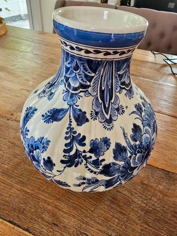 Delfts blauwe unieke vaas! collectors item beschikbaar voor biedingen