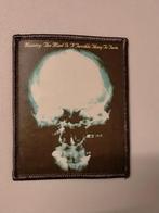 Ministry the mind is RARE 2005 metal hardrock patch embleem, Ophalen of Verzenden, Nieuw, Kleding