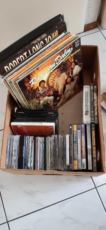 Grammofoonplaten, CD'S, DVD'S  beschikbaar voor biedingen
