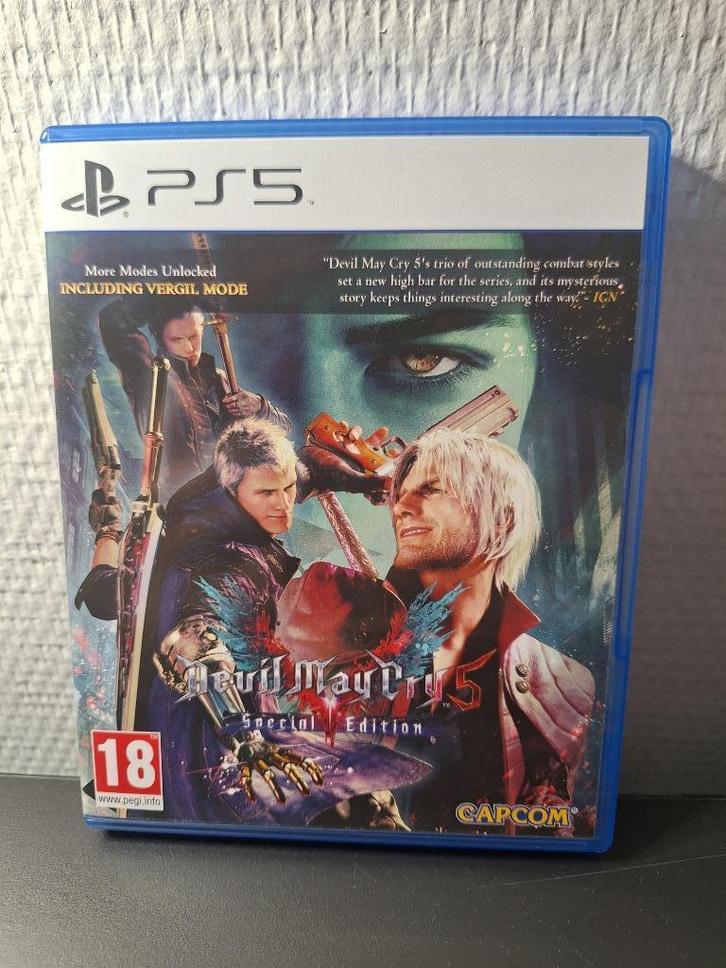 Devil may cry 5 special edition, Spelcomputers en Games, Games | Sony PlayStation 5, Zo goed als nieuw, Ophalen of Verzenden