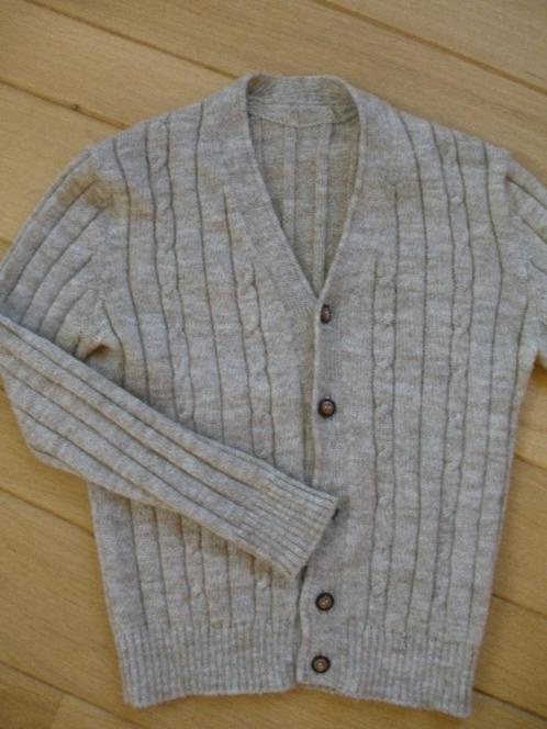 Vest beige wol maat 152, Kinderen en Baby's, Kinderkleding | Maat 152, Zo goed als nieuw, Meisje, Trui of Vest, Ophalen of Verzenden