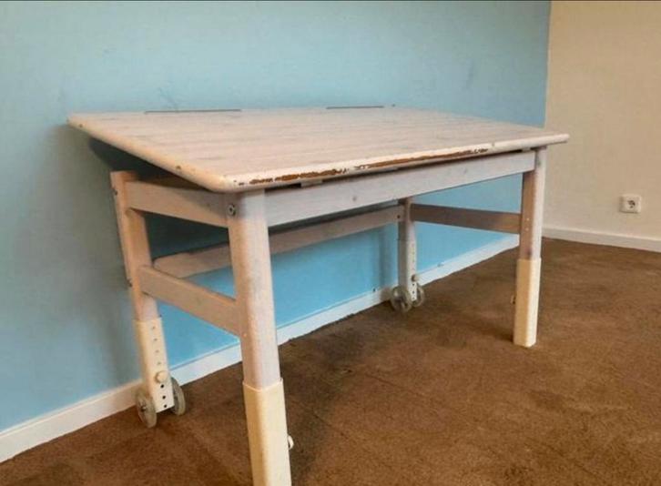 Flexa whitewash bureau, Kinderen en Baby's, Kinderkamer | Overige Meubels, Gebruikt, Overige typen, Ophalen