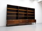 Dutch design vintage wandmeubel A A. patijn, 250 tot 300 cm, ., Zo goed als nieuw, Met klep(pen)