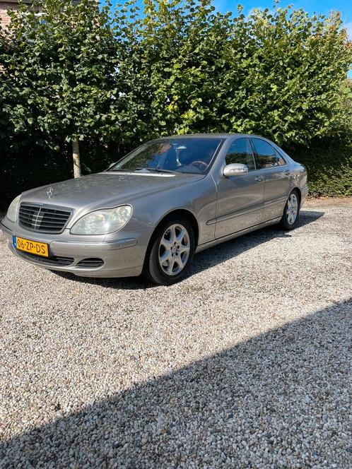 Mercedes-Benz S-Klasse 5.0 S500 4-MATIC AUT 2003 Grijs, Auto's, Mercedes-Benz, Particulier, Te koop, S-Klasse, 4x4, ABS, Adaptive Cruise Control