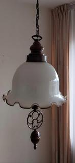 Hanglamp, Huis en Inrichting, Lampen | Hanglampen, Ophalen, Zo goed als nieuw, Glas