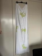 Pareo/sarong/omslagdoek zgan wit, Kleding | Dames, Ophalen of Verzenden, Wit, Zo goed als nieuw, Overige typen