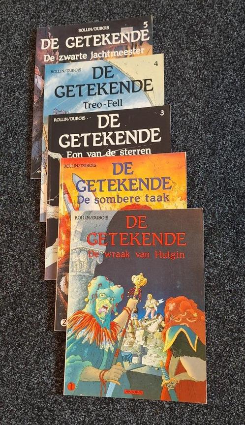 De Getekende, 5 stuks stripboeken, Boeken, Stripboeken, Gelezen, Meerdere stripboeken, Ophalen of Verzenden