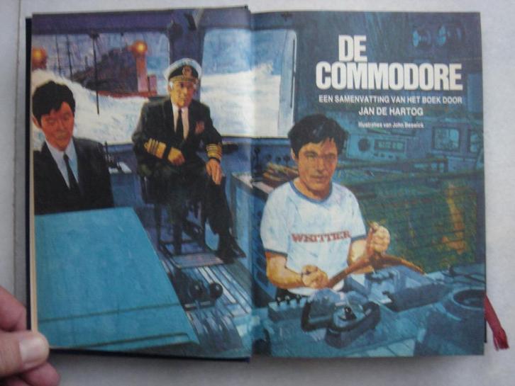 De Commodore, Vrije vlucht, Eindspel en nog 1 verhaal, Boeken, Romans, Gelezen, Ophalen of Verzenden