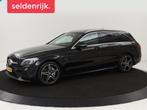 Mercedes-Benz C-klasse 300e AMG | Stoelventilatie | Panorama, Gebruikt, Euro 6, 320 pk, Zwart