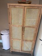 Mooie kast met rotan deuren, Ophalen, 50 tot 100 cm, Zo goed als nieuw, 25 tot 50 cm