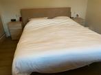 Electrische bedden 2x 80 bij 200 incl hoofdbord, Huis en Inrichting, Ophalen, Eenpersoons, Zwart, 80 cm