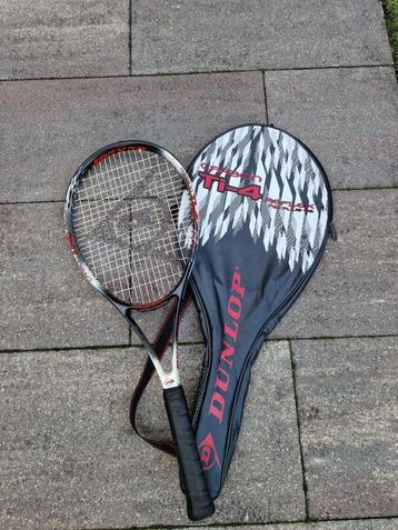 Dunlop Carbon Ti-4 Reflex Tennisracket beschikbaar voor biedingen