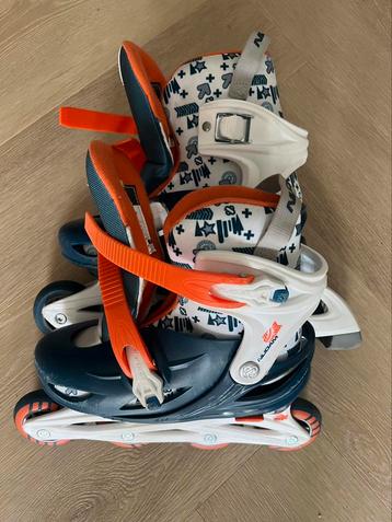 Nijdam Traffic Racer inline skates maat 33/36 + bescherming beschikbaar voor biedingen